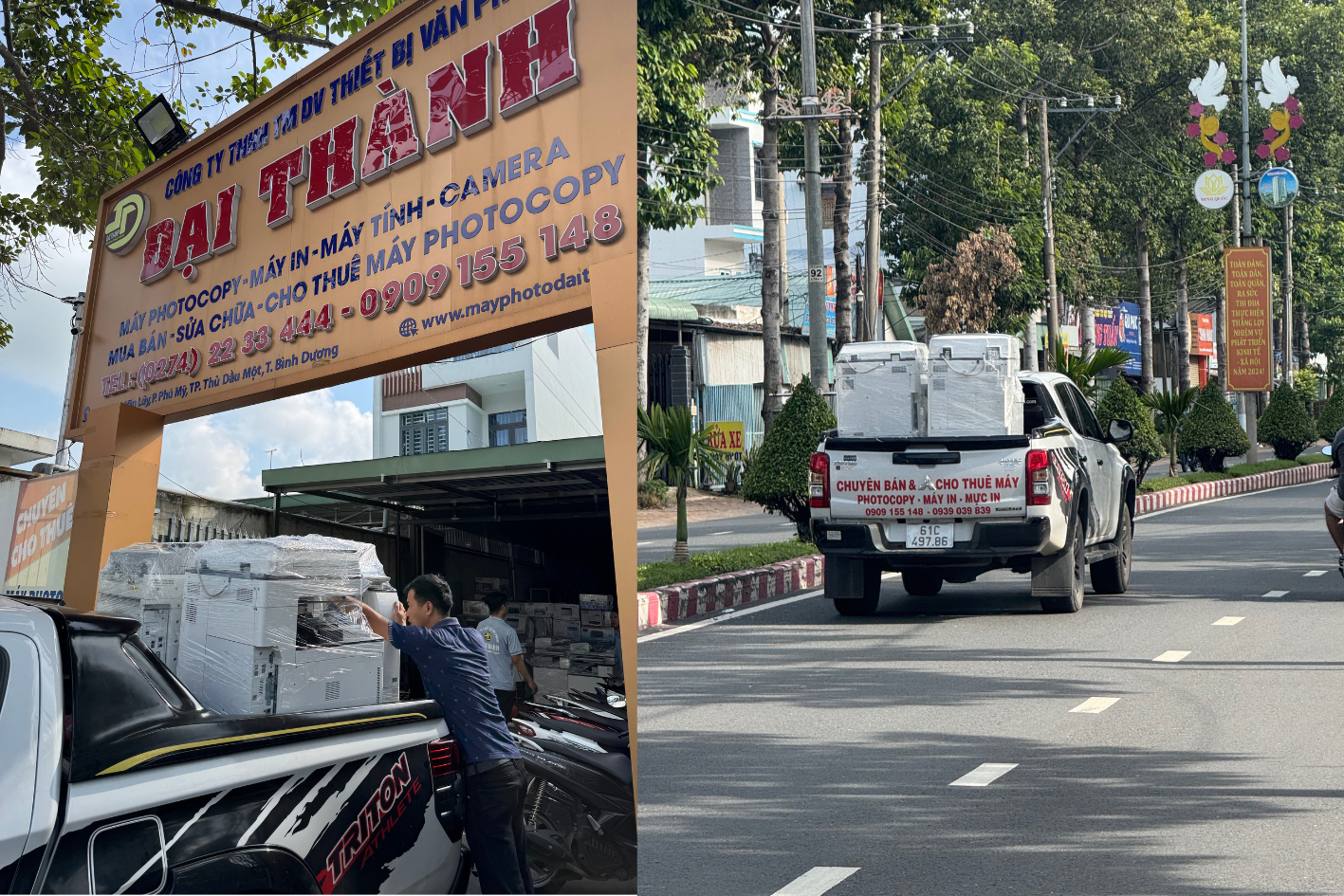 Cho thuê máy photocopy Bình Dương